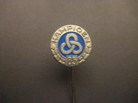 Kampioen 1985 Maastricht (uitgegeven door de Maastrichtse Sport Organisatie)